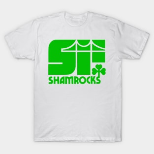 Retro Hockey - San Francisco Shamrocks Hockey Team - PHL Seventies T-Shirt